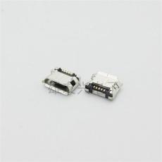 MICRO 5P USB插座 脚距5.9/5.65加焊点带边