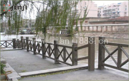 广州仿木栏杆 防腐木栏杆