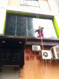 长沙芙蓉区专业外墙清洗 玻璃幕墙清洗