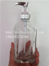 厂家直销玻璃洗手液瓶 定制洗手液玻璃瓶