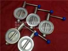 D71手動(dòng)對(duì)夾蝶閥