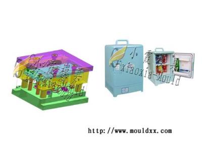 加工模具冰柜塑料模具 开一套注射模具贵吗