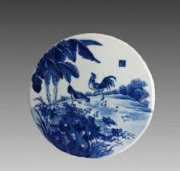 景德镇生产青花瓷板的厂家 家具镶嵌瓷片