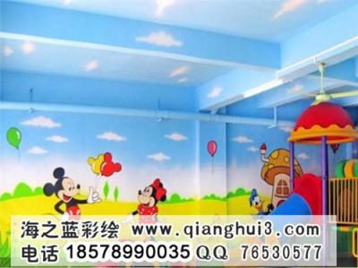 佛山市幼儿园彩绘 韶关市幼儿园外墙彩绘