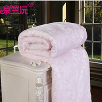 京竺沅羊毛被子加厚特價單人雙人冬被芯禮品