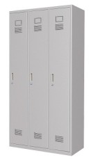 扬州更衣柜 GY-315 钢制标准型三门更衣柜