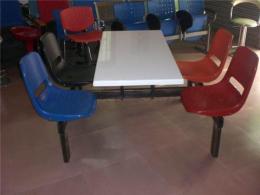 员工餐厅常用塑钢餐桌椅广东餐桌椅厂家提供