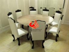 杭州酒店宴会厅圆桌子 高档餐厅座椅专卖