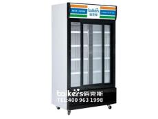 深圳冷柜厂 双门推拉门饮料展示柜 两门冰柜