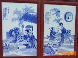 深圳王步瓷板画的交易行情 哪有交易平台