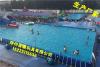 郑州圣童充气水滑梯厂家 支架水池 充气水池
