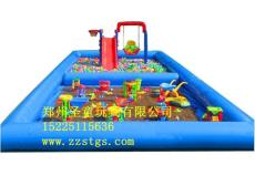 郑州圣童玩具钓鱼池 充气水池 充气沙滩池